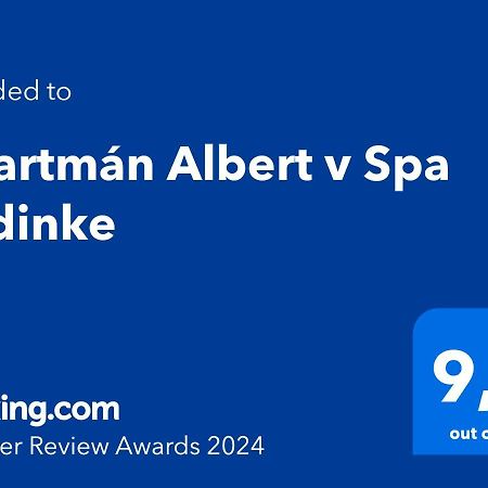 Apartman Albert V Spa Dedinke Zvolen Eksteriør bilde