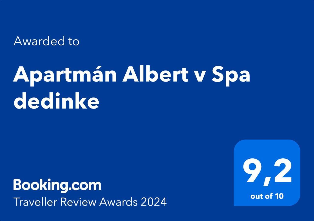 Apartman Albert V Spa Dedinke Zvolen Eksteriør bilde